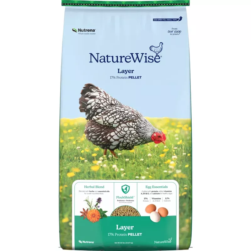 NatureWise 17% Protein Layer Pellet Poultry Feed