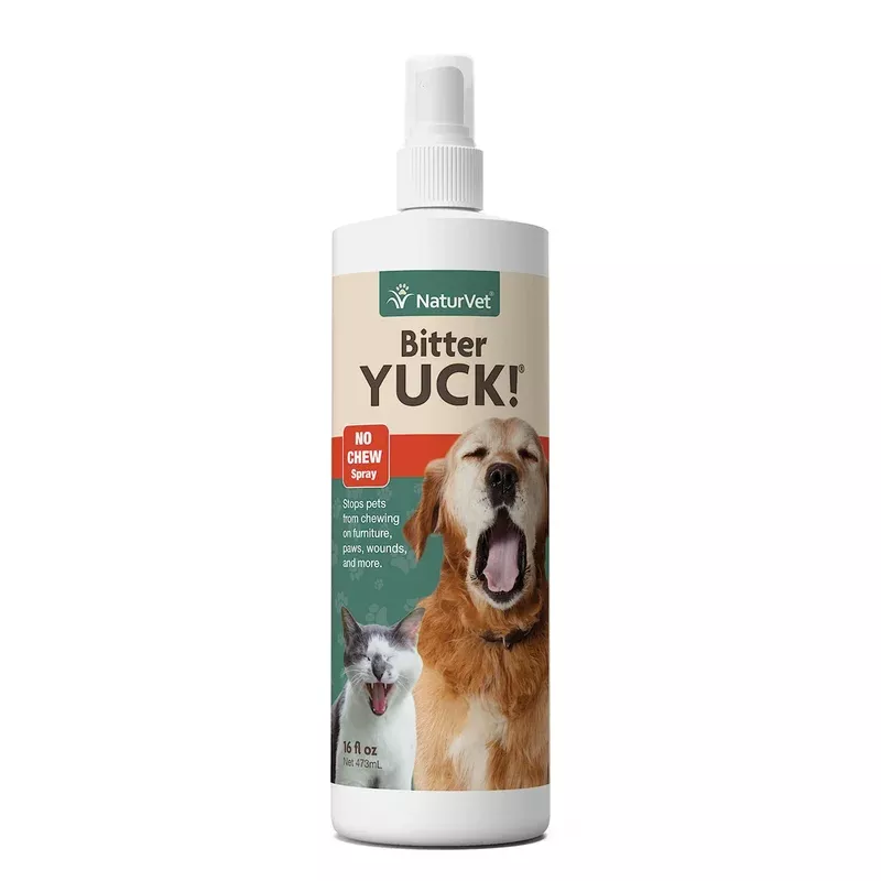 NaturVet Bitter YUCK No Chew Spray 16 oz