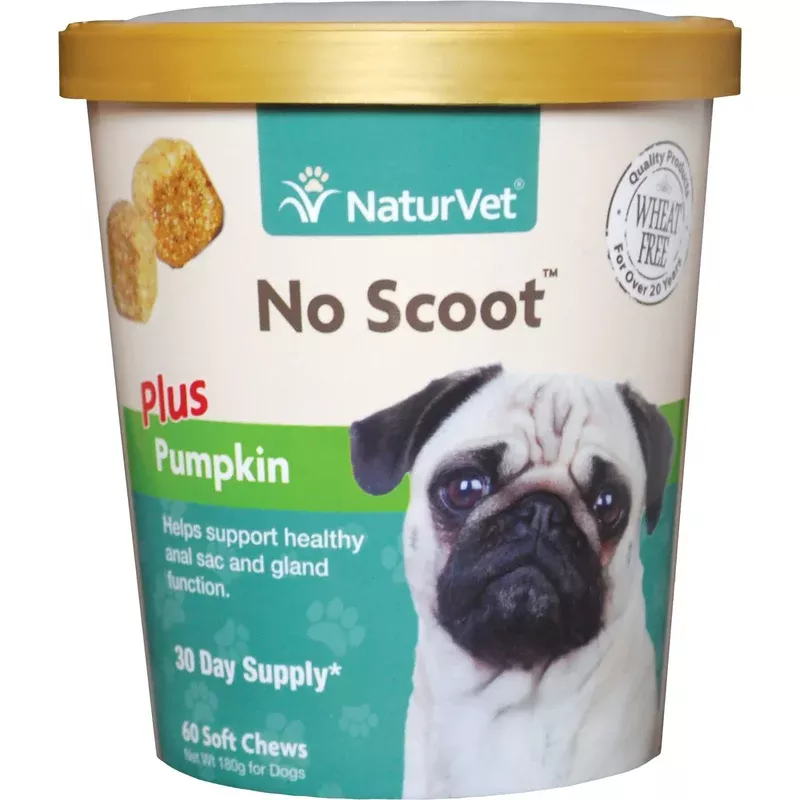 NaturVet No Scoot Dog Soft Chews 60ct