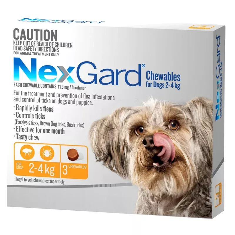 Nexgard Very Small Dog Orange