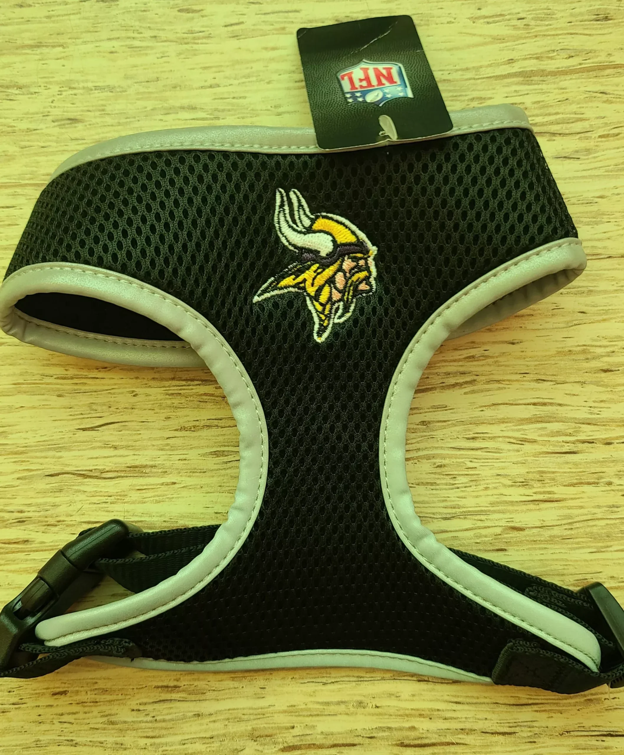 NFL Harness – Minnesota Vikings Black