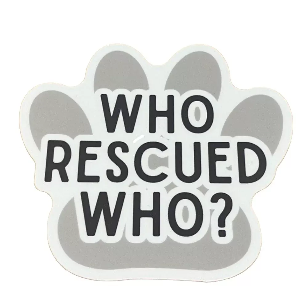 NORTHWEST STICKERS – Who Rescued Who? Sticker