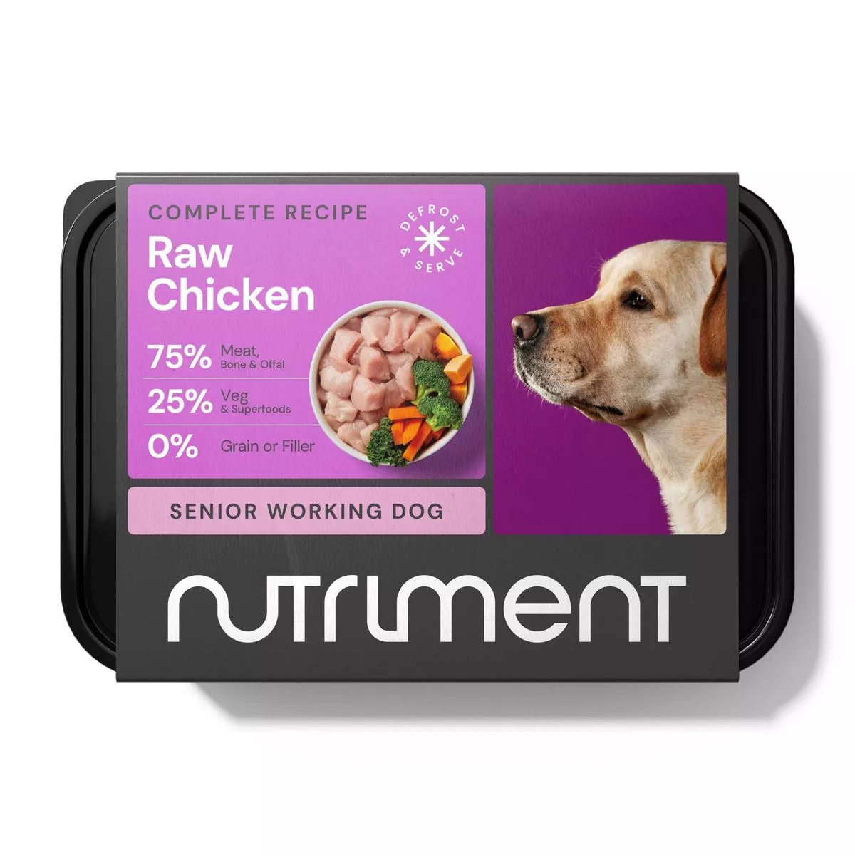 Nutriment Dog – Senior Chicken 500g