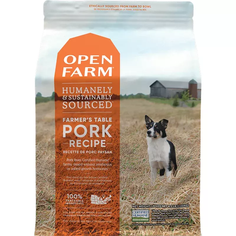 Open Farm Farmer’s Table Pork Dry Dog Food