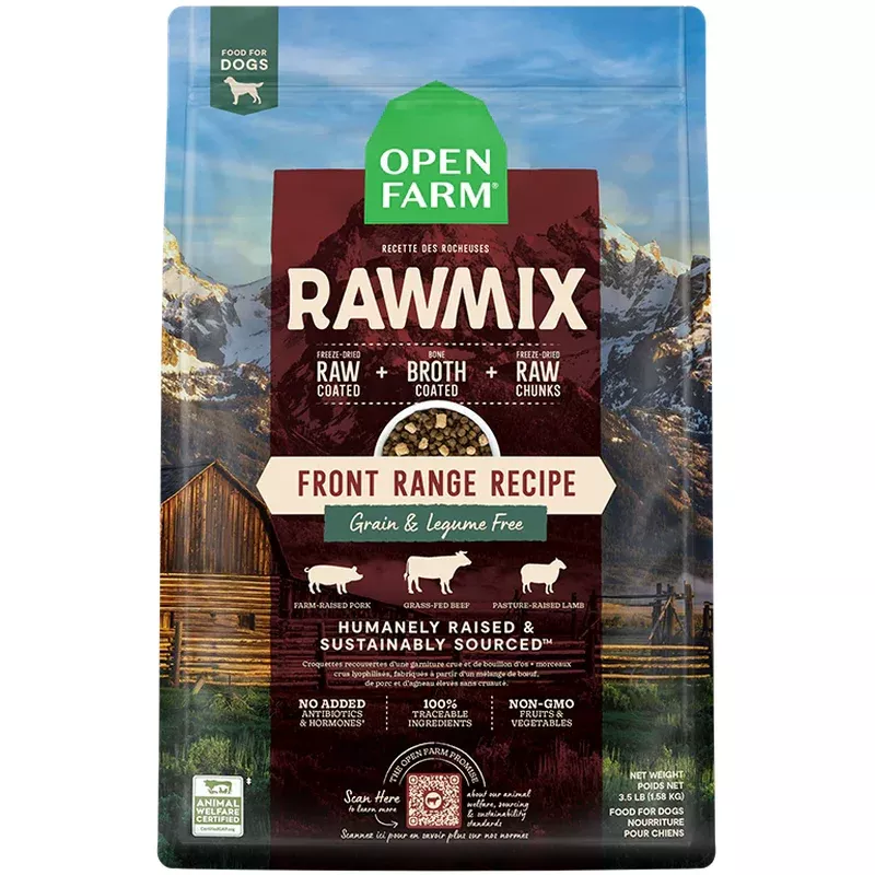 Open Farm Front Range Grain-Free RawMix for Dogs
