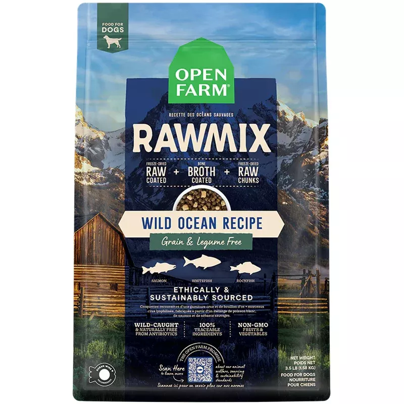 Open Farm Wild Ocean Grain-Free RawMix for Dogs