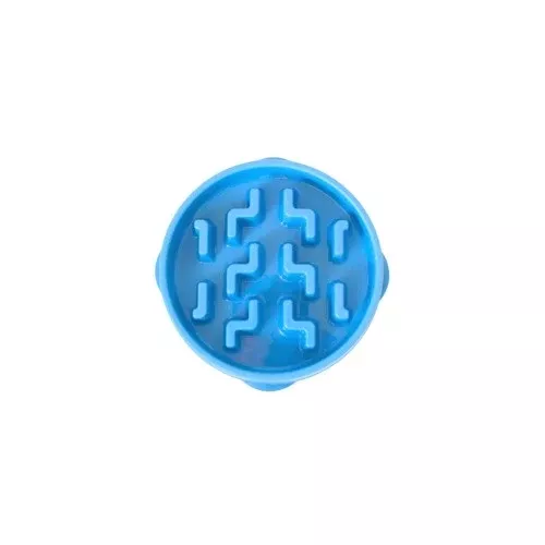 Outward Hound, Outward Hound Fun Feeder Slo-Dog Bowl, 1 Each (Small / Blue)