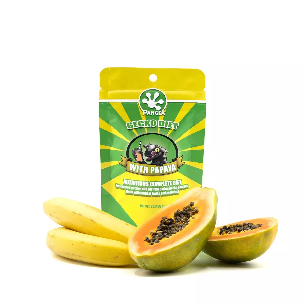 Pangea Gecko Diet With Papaya - 2oz Pouch