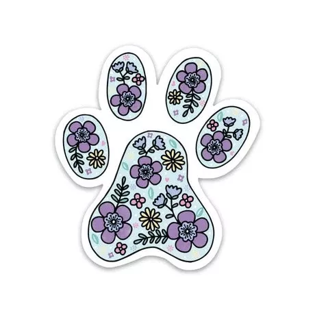 Paw Print Sticker