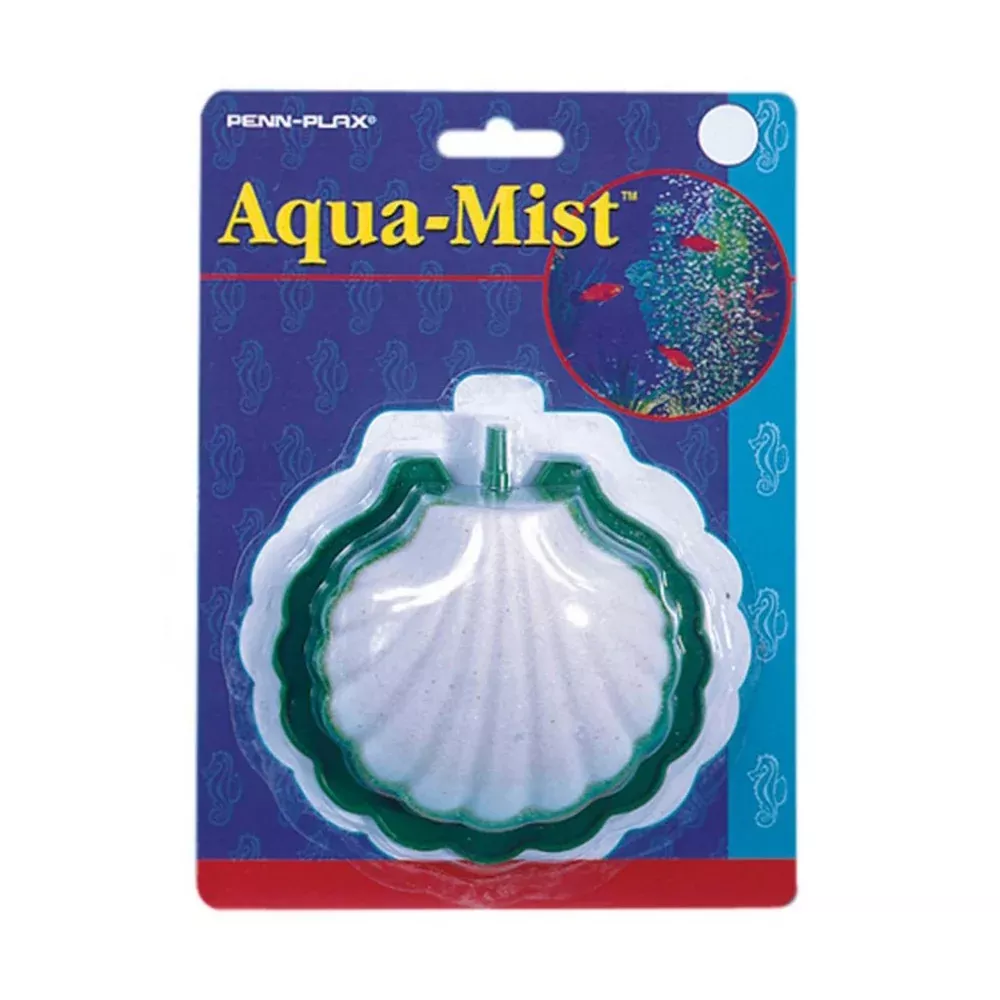 Penn Plax, Penn-Plax Aqua-Mist Air Stone Shell, 1 Each / White, Green