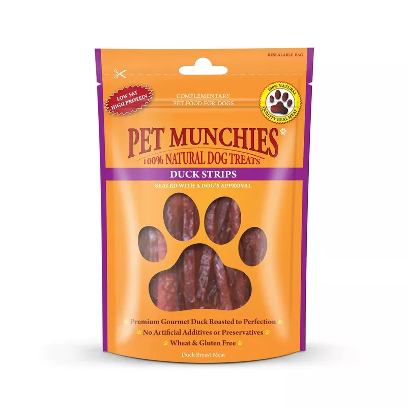 Pet Munchies Duck Strips