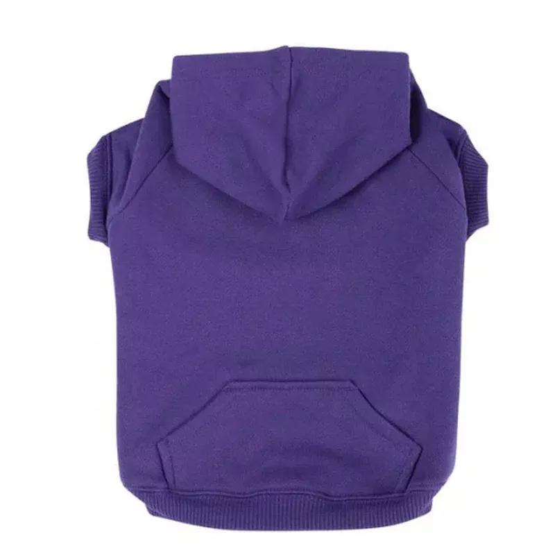 Petedge Zack & Zoey Basic Dog Hoodie eXtra Small Purple