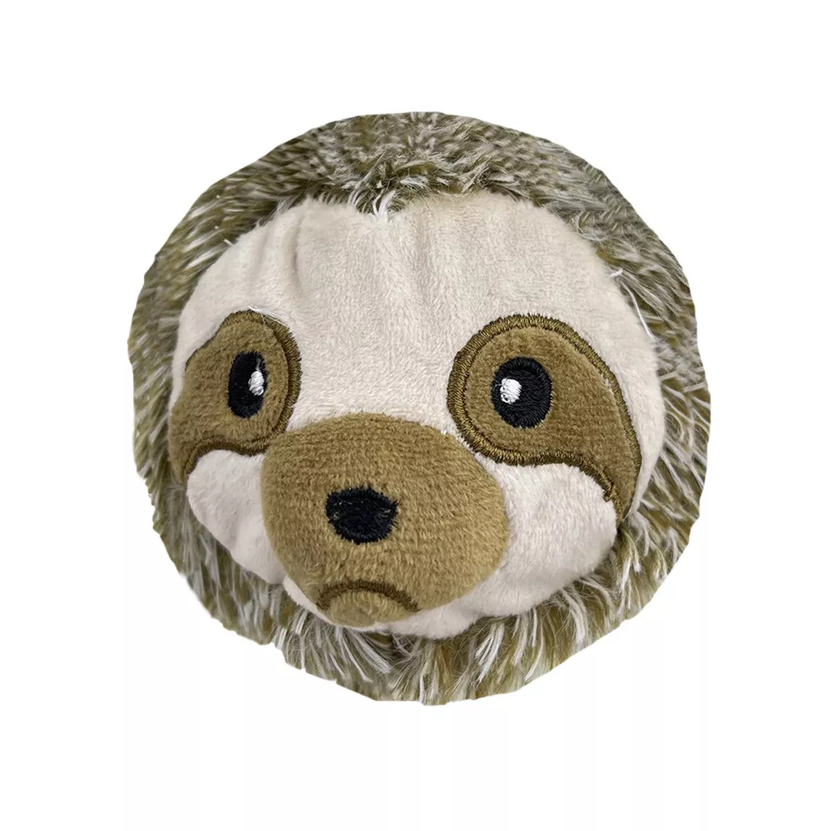 PetLou EZ Squeaky Sloth 4″