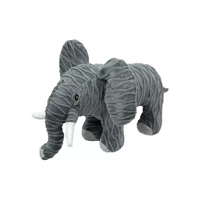 Petlou Groovyz Plush Elephant Dog Toy – 12″