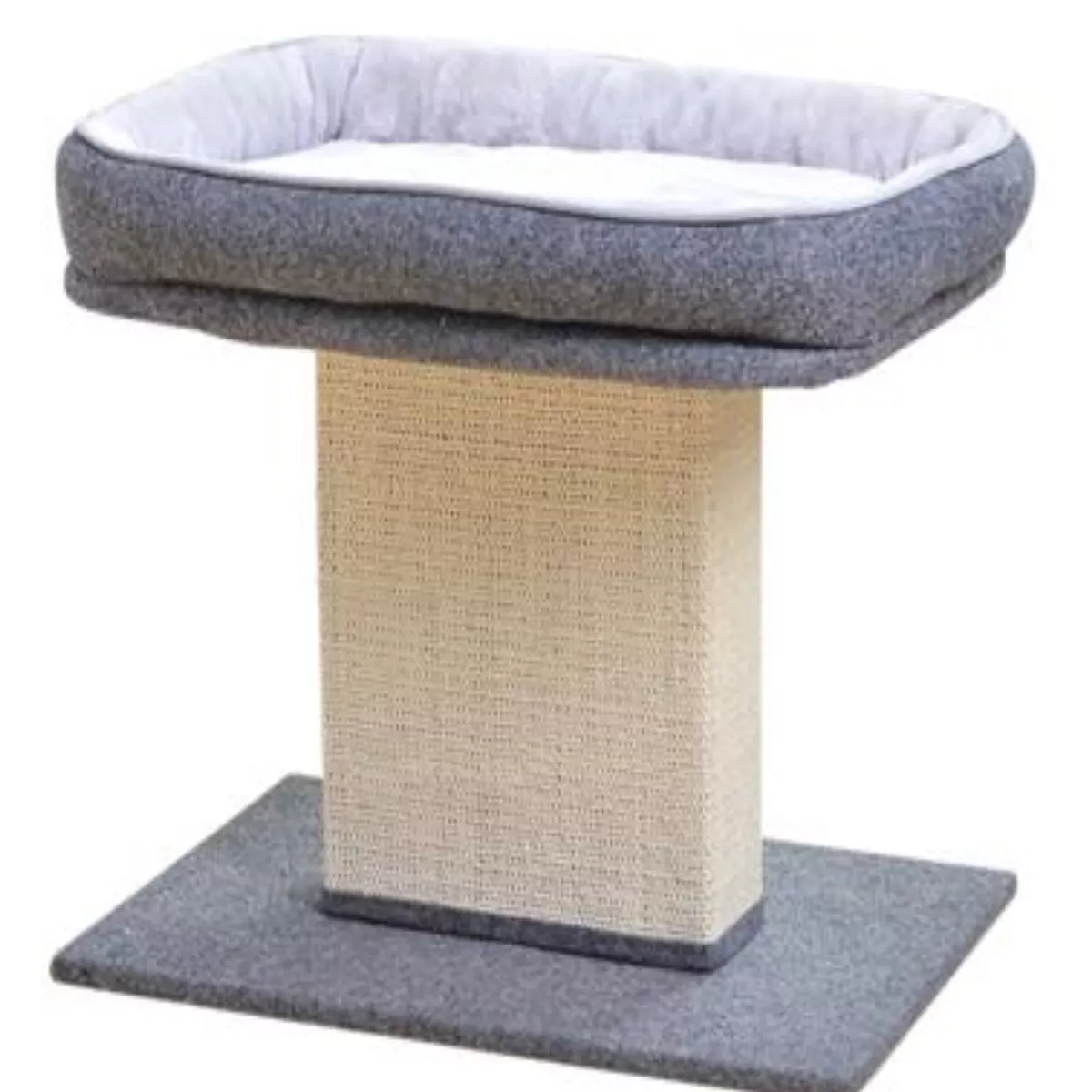 Petpals Catry Mellow Cat Bed with Sisal Scratching Post & Cat Bed