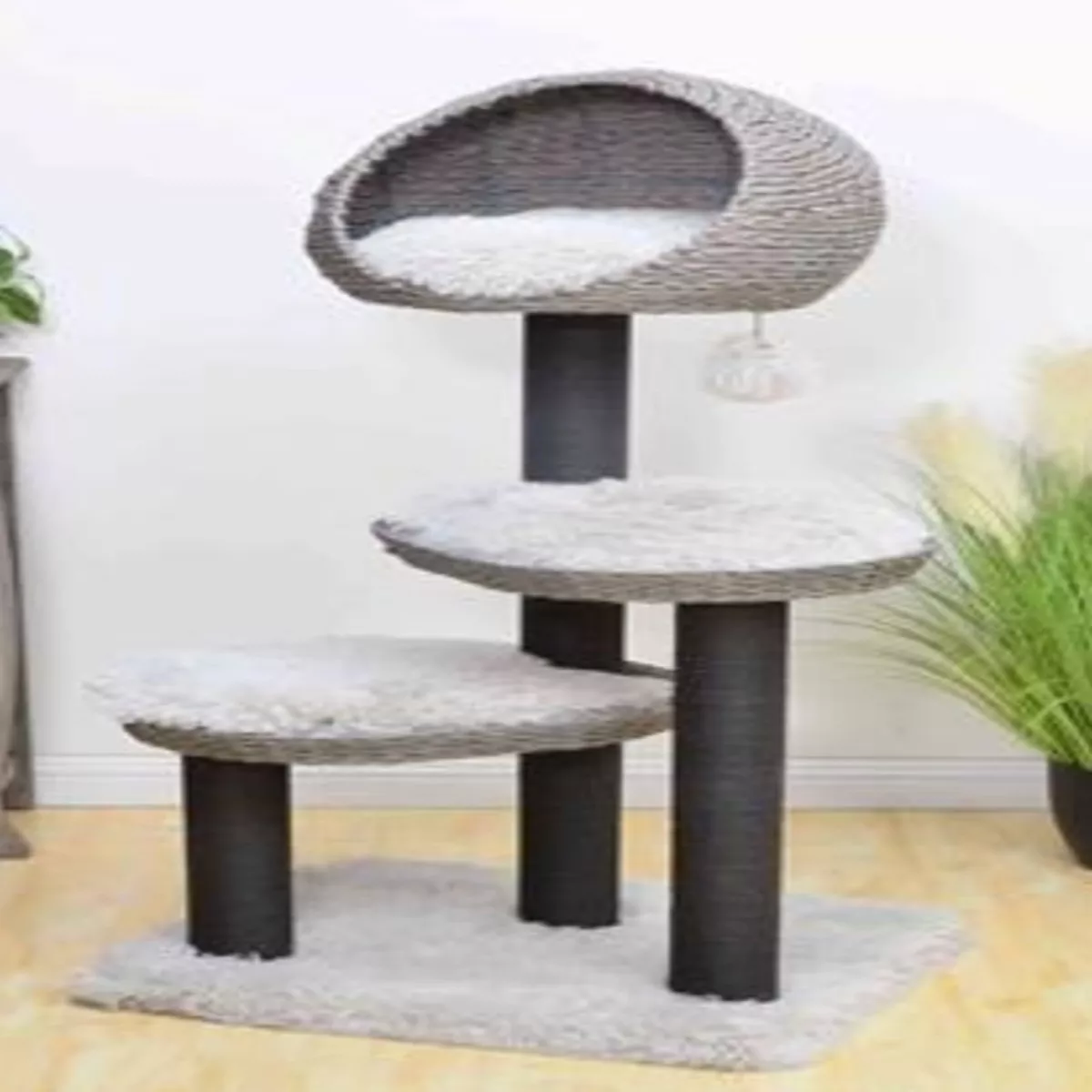 Petpals Tundra Handwoven Sustainable Large Cat Tree