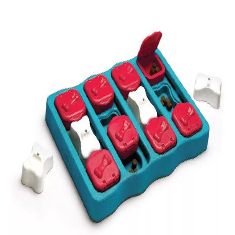 Petstages Blue Dog Brick Puzzle {L-b}716228