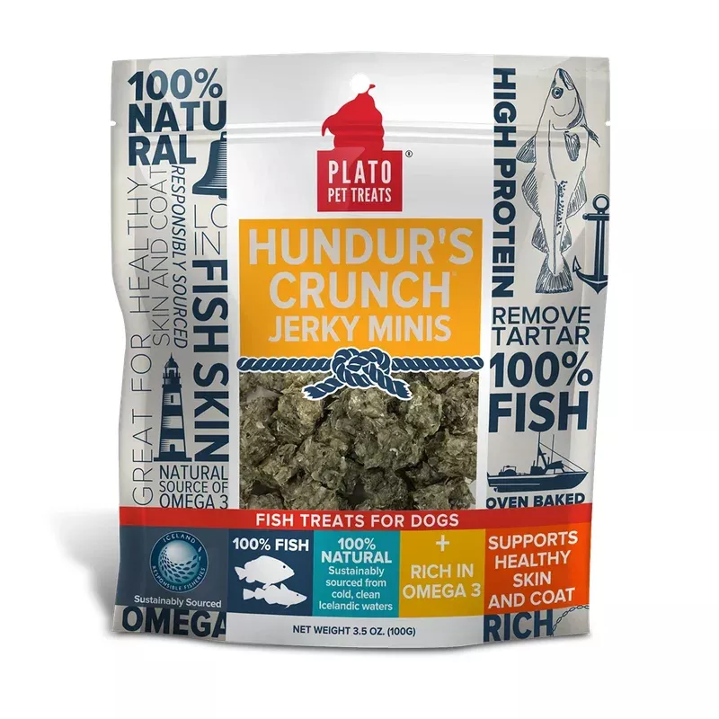 Plato Hundur’s Crunch Jerky Minis 3.5oz