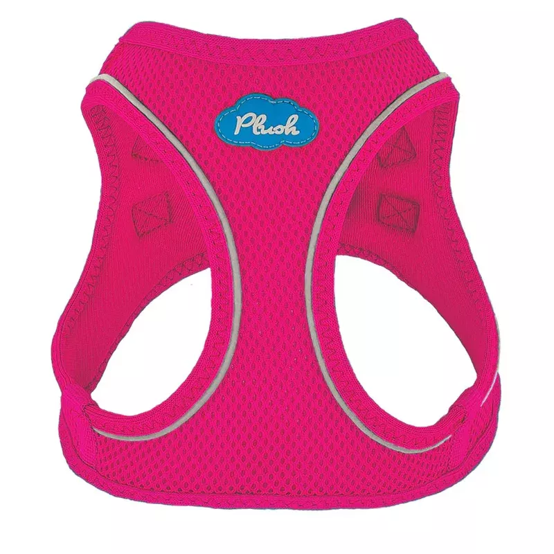 Plush Step In Dog Harness XX Small Pink