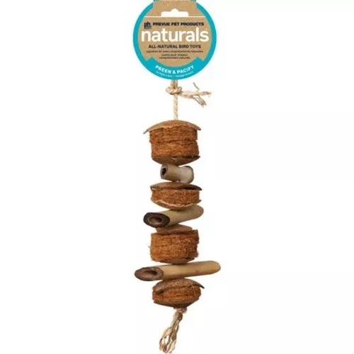 Prevue Pet, Coco & Bamboo Bird Toy, Medium