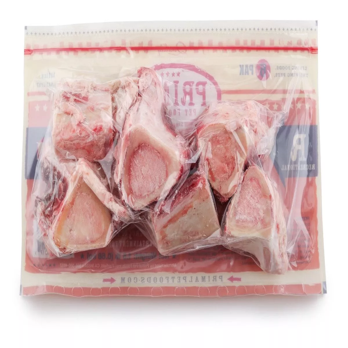 Primal 2″ Buffalo Bones 6 Pack