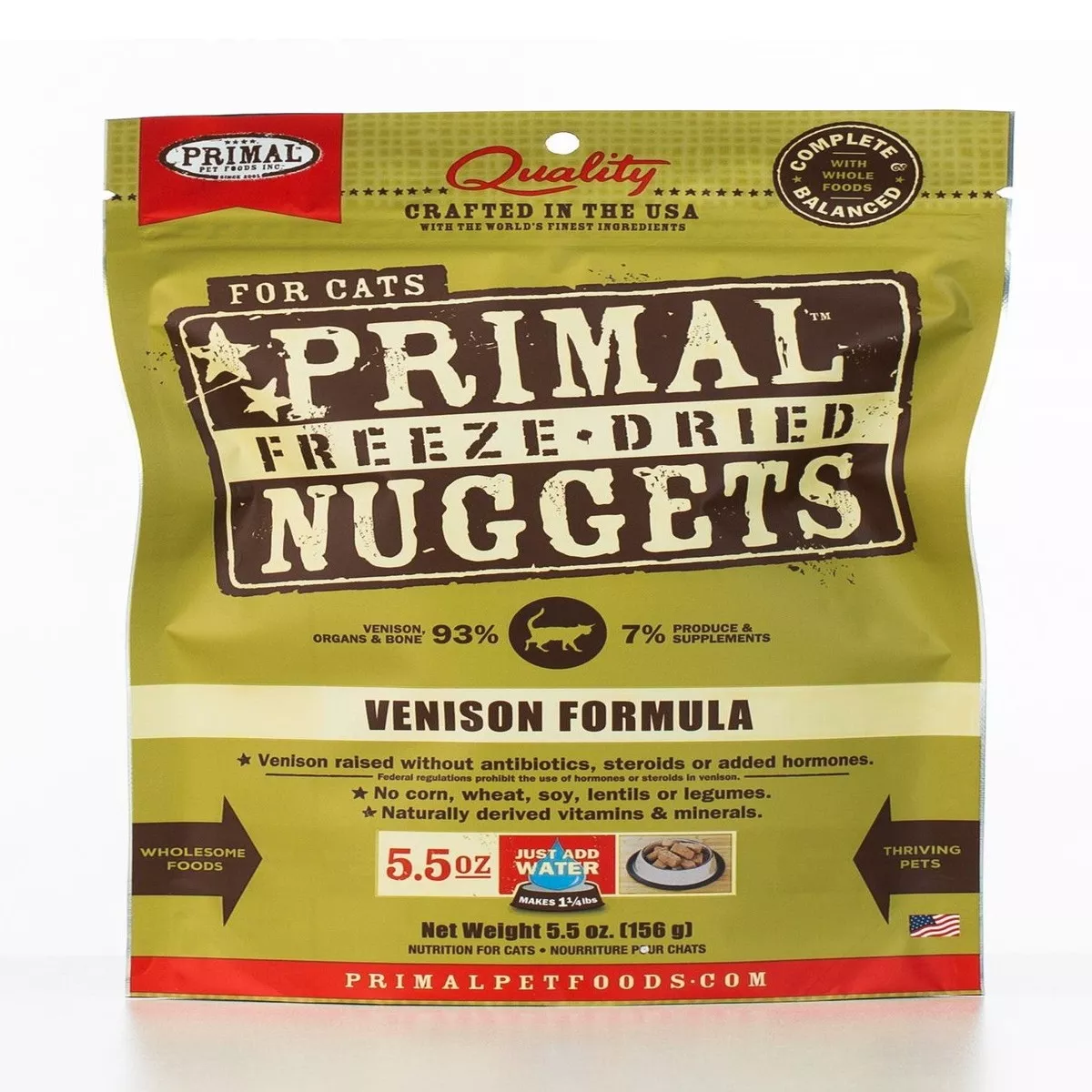 Primal Cat Freeze-Dried Venison Formula