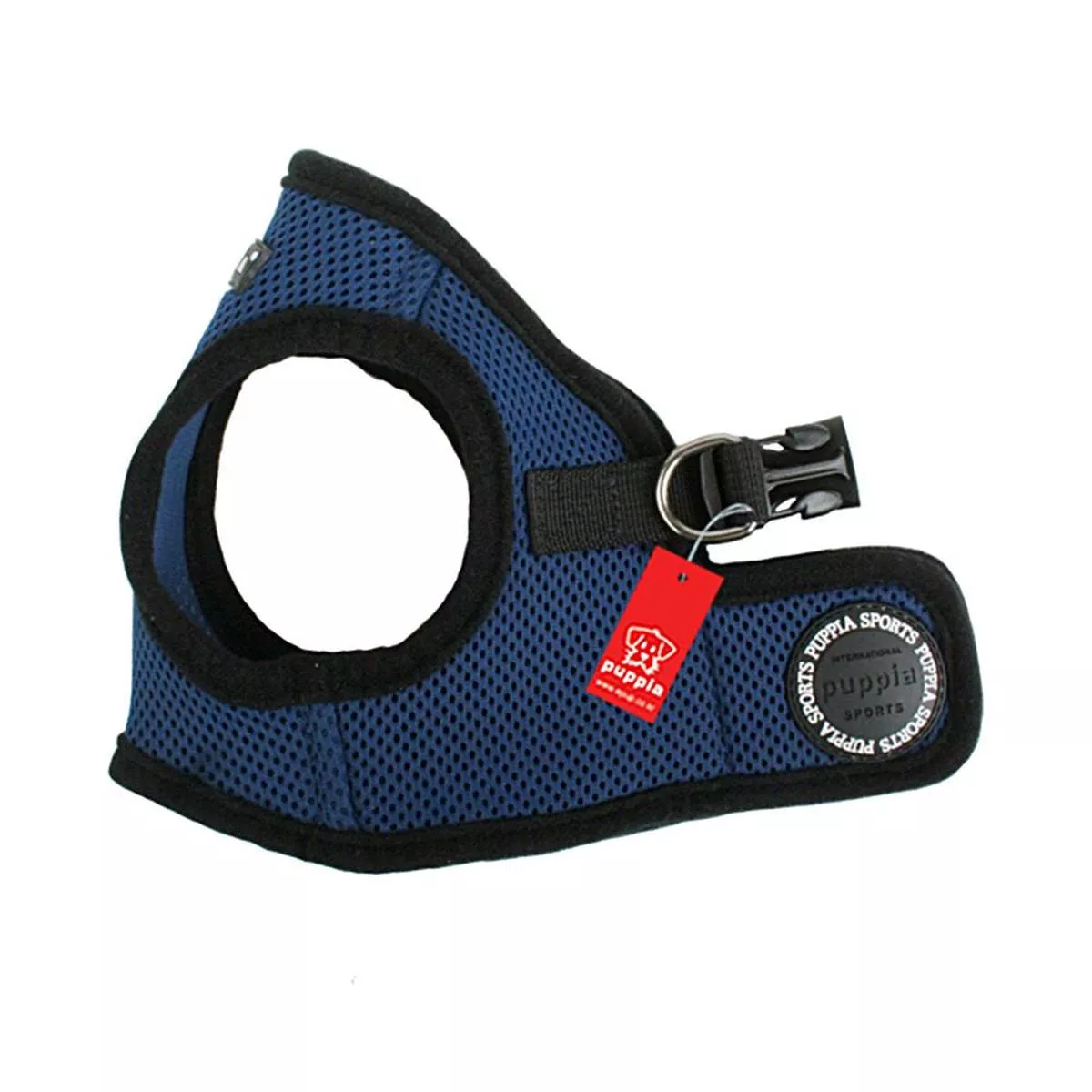 PUPPIA SOFT VEST HARNESS – ROYAL BLUE –M