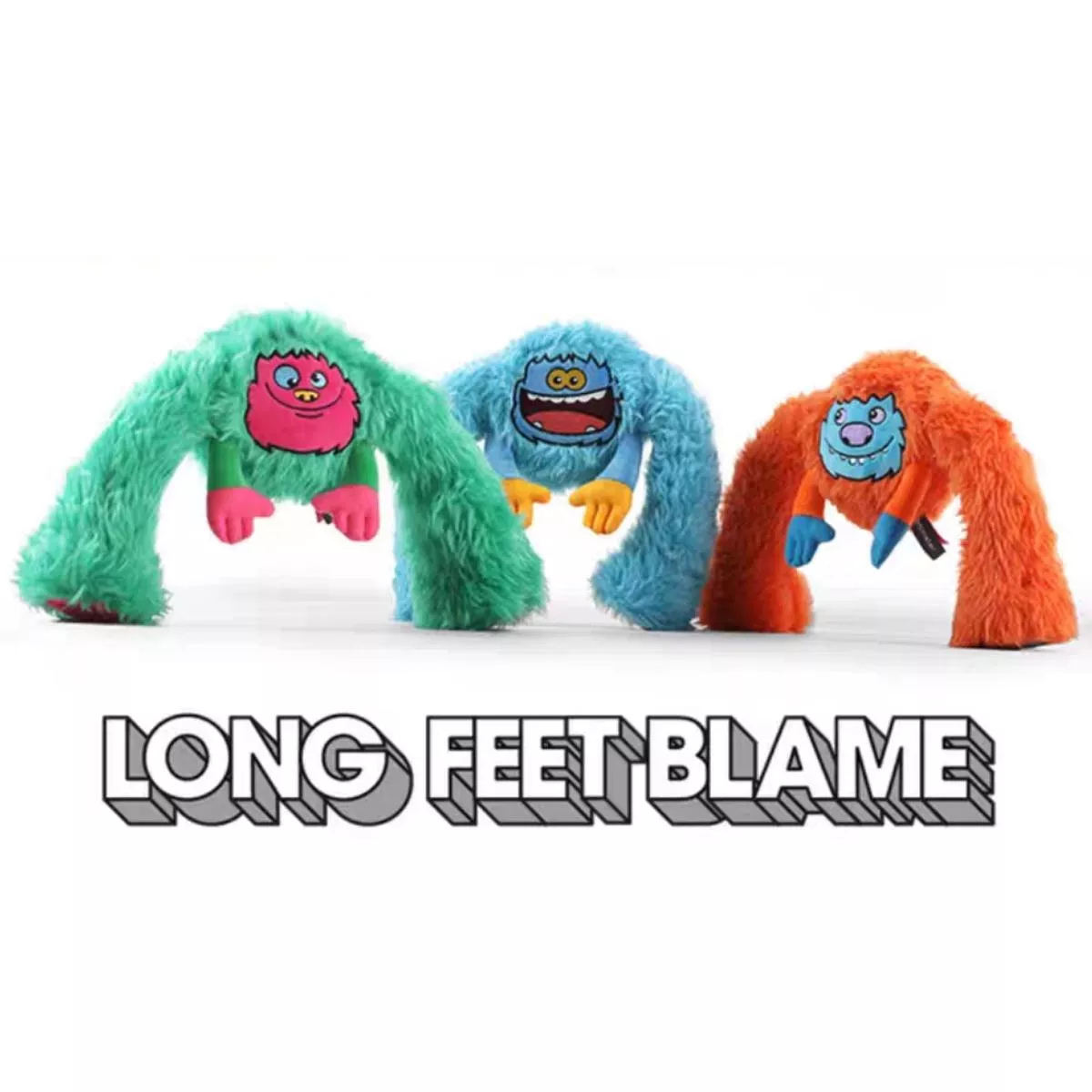 Q Monster BigFoot Dog Toy