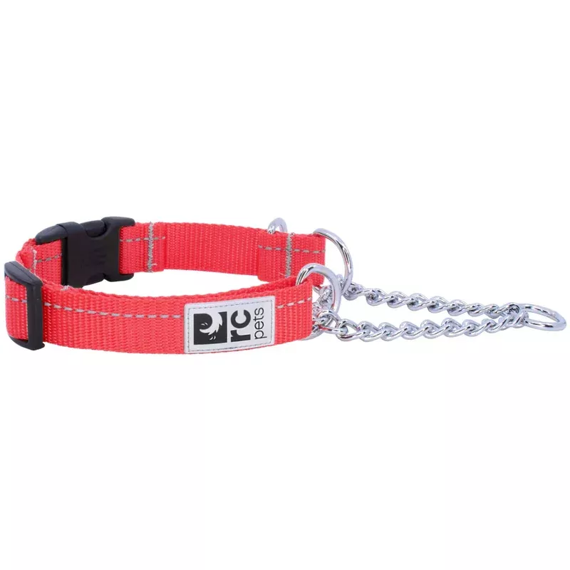 RC PETS Dog Primary Training Clip Collar, Red, S, 3/4″/ 11″ – 14″