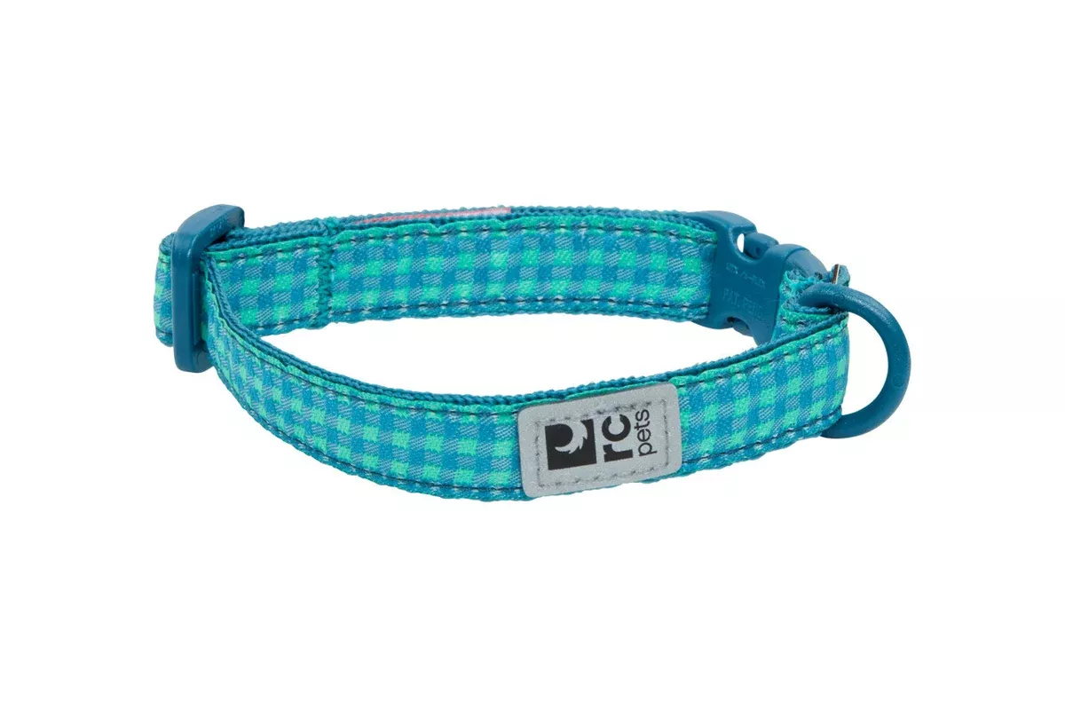 RC Pets Kitty Breakaway Cat Collar - One Size 8-10" - Green Gingham