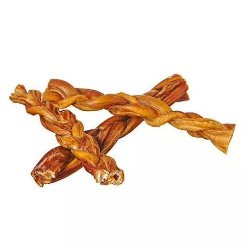 Redbarn Pet Products, Redbarn Pet Products Braided Bully Stick Dog Treat, 7 Inches (Case Of 20)