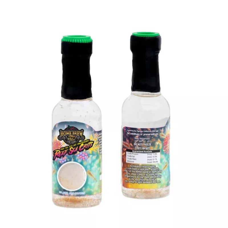 Reef SeaCrits (4 oz) Live Copepods – Home Brew Live Feeds