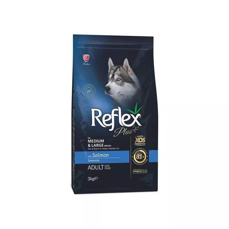 Reflex Plus Medium & Large Dog with Salmon