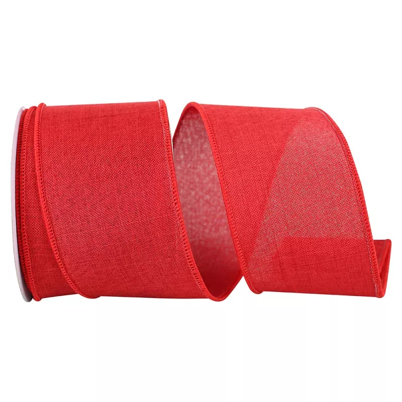 Ribbon – Everyday Linen Value Wired Edge, 2-1/2 Inch, 10 Yards