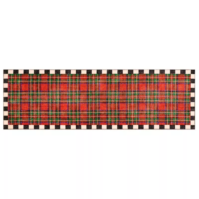 Royal Stewart Tartan Red 2’6 x 8′ Washable Runner