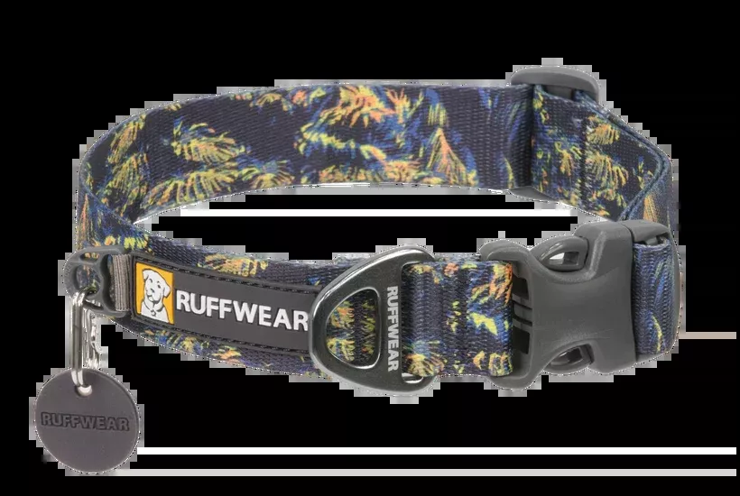 Ruffwear Front Range Dog Collar – Large 20-26″ – Deep Jungle