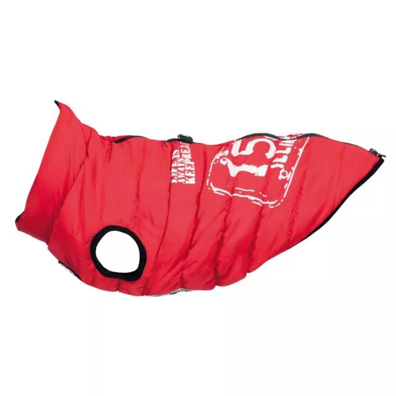 Saint-Malo Coat with harness – Red