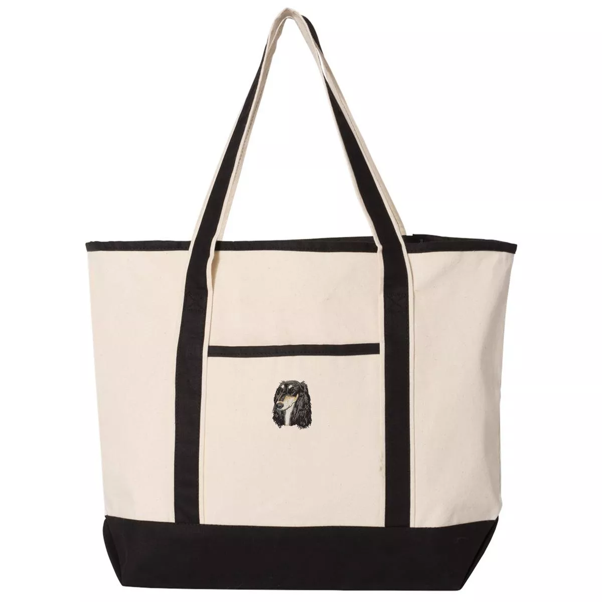 Saluki Embroidered Tote