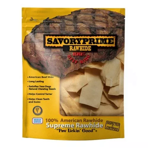 Savory Prime, Supreme Rawhide Chips Chicken, 1 Count / 1 Lb