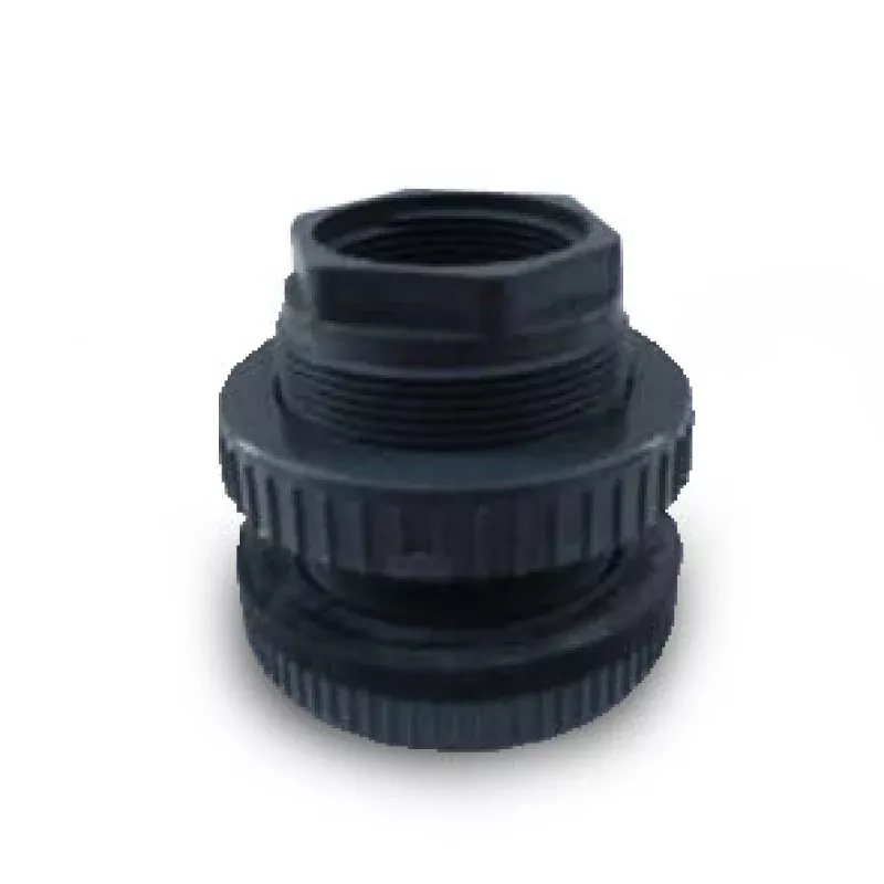 Schedule 80 Bulkhead 3/4 Slip x Thread (Hole Size 1 5/8)
