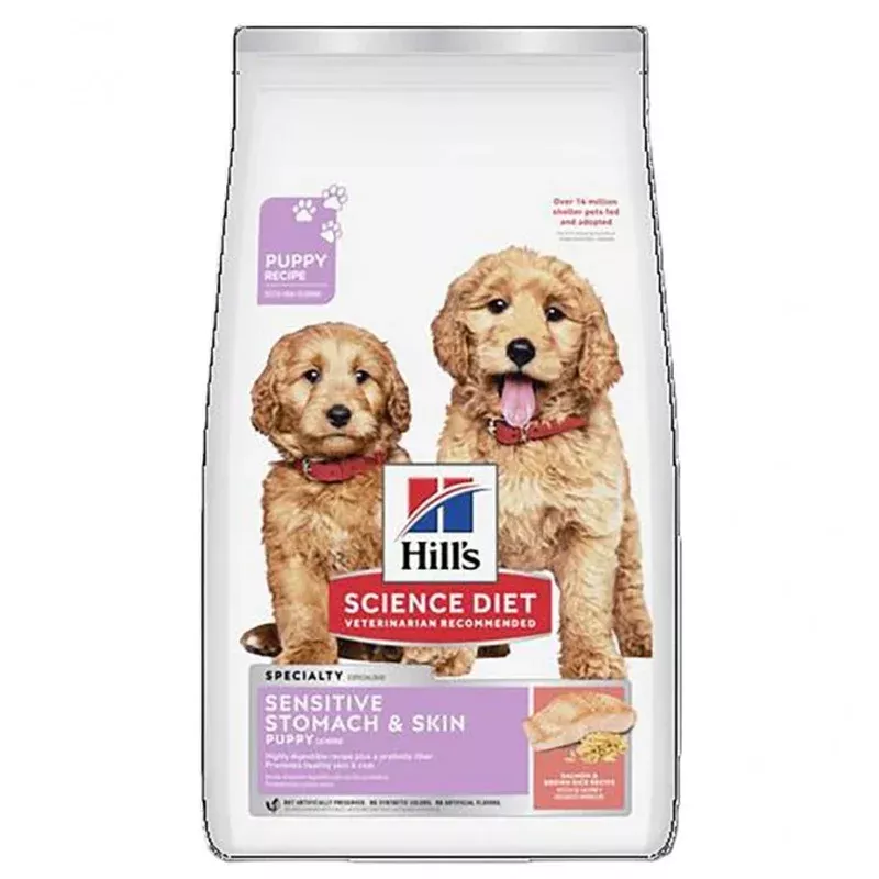 Science Diet Puppy Sensitive Stomach & Skin Salmon & Brown Rice Recipe 13 lb