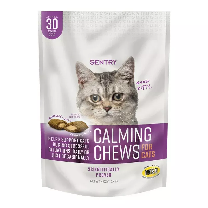 Sentry, SENTRY Calming Chews for Cats, 4 Oz