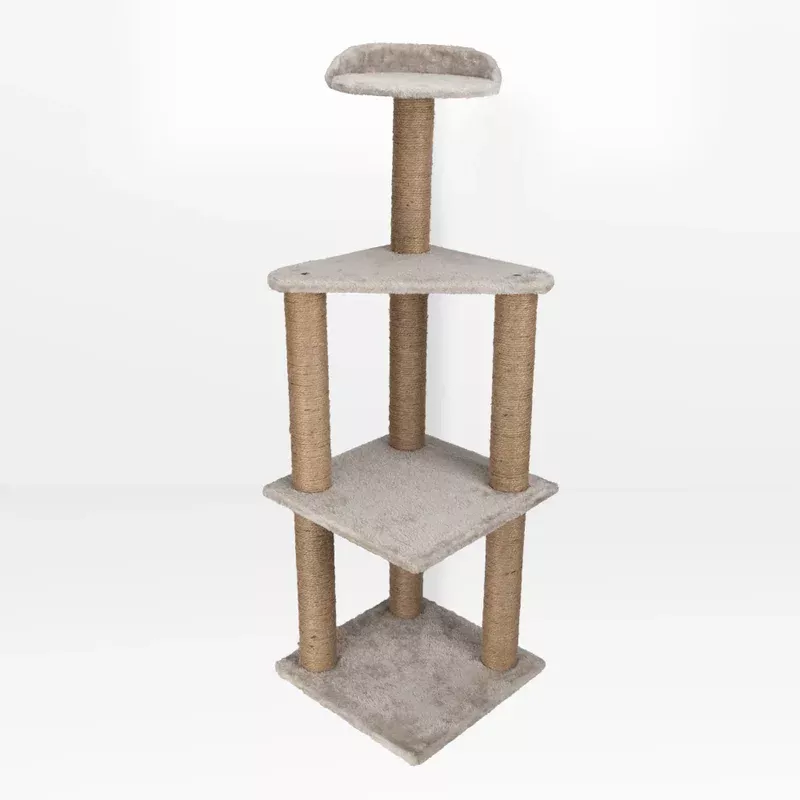 Skatrs Scratchy Wonderland Jumbo Multi Level Cat Tree with Sisal Posts Toy