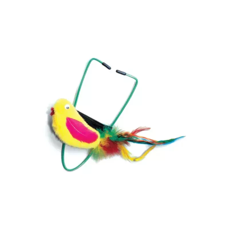 Spot A-Door-Able Plush Bird Cat Toy