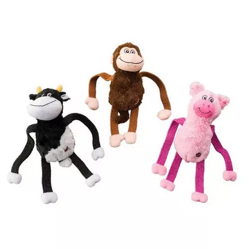 Spot, Stretcheeez Plush Dog Toy Assorted, 1 Count / 13 Inches