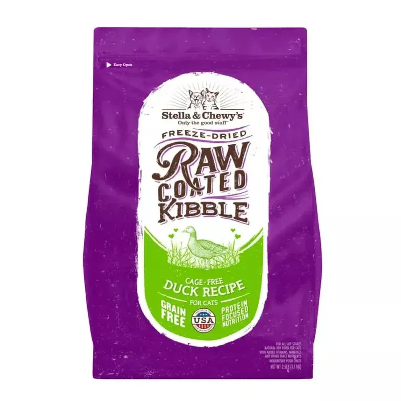 Stella & Chewy’s Raw Coated Kibble Cage-Free Duck Recipe