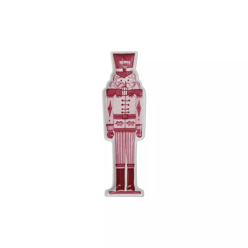 Stoneware Nutcracker Shaped Plate