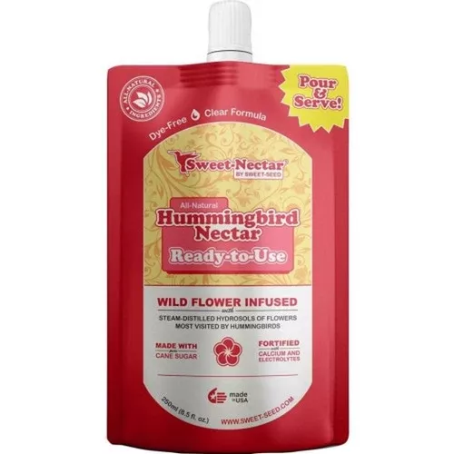 Sweet-Nectar, Sweet-Nectar Hummingbird Ready-To-Use Bag, 250 Ml / Clear