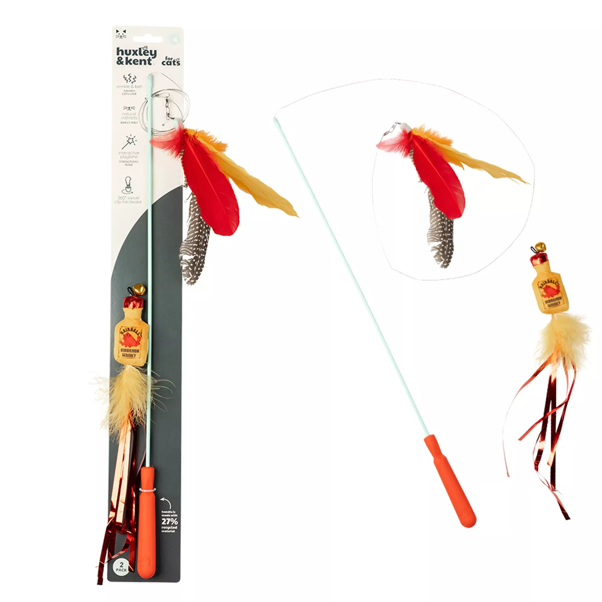Teaser Hairball Whisky Cat Wand