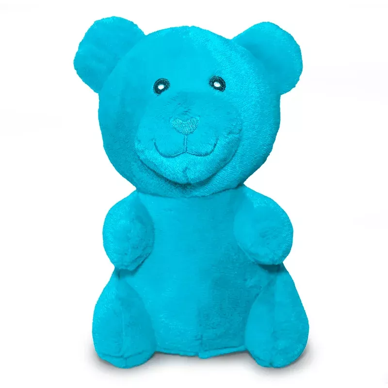 ThoozyPet Gummy Bear Plush Dog Toy Blue 10″